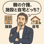 「親の介護、施設と自宅どっち？」