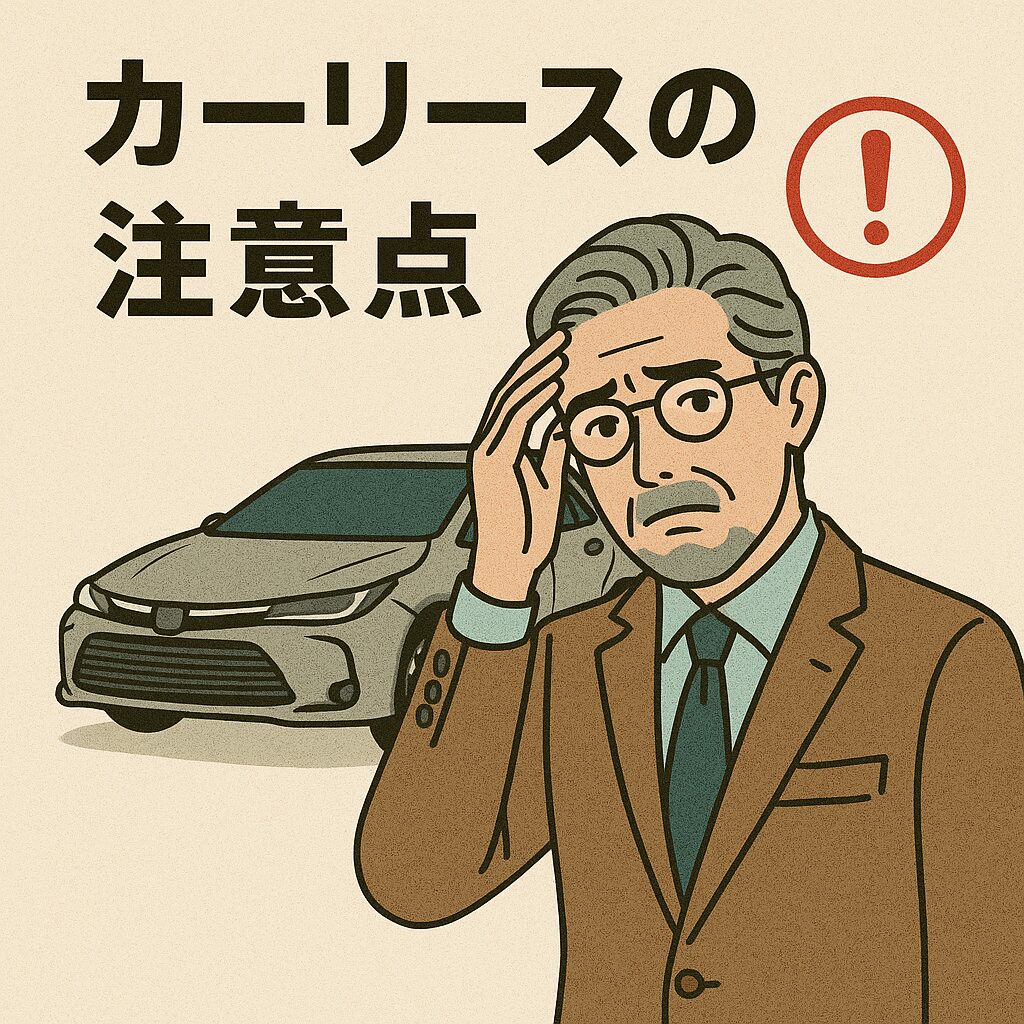 カーリースの注意点