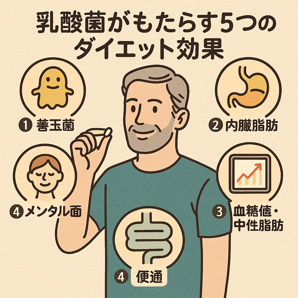 乳酸菌ダイエット効果