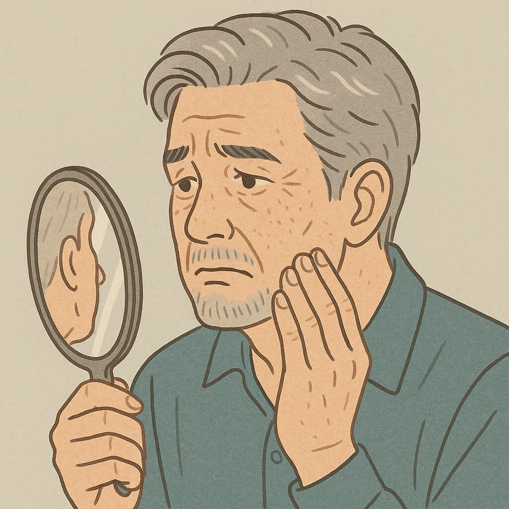 イケおじの肌はなぜ変わる?|加齢による肌悩みの実態