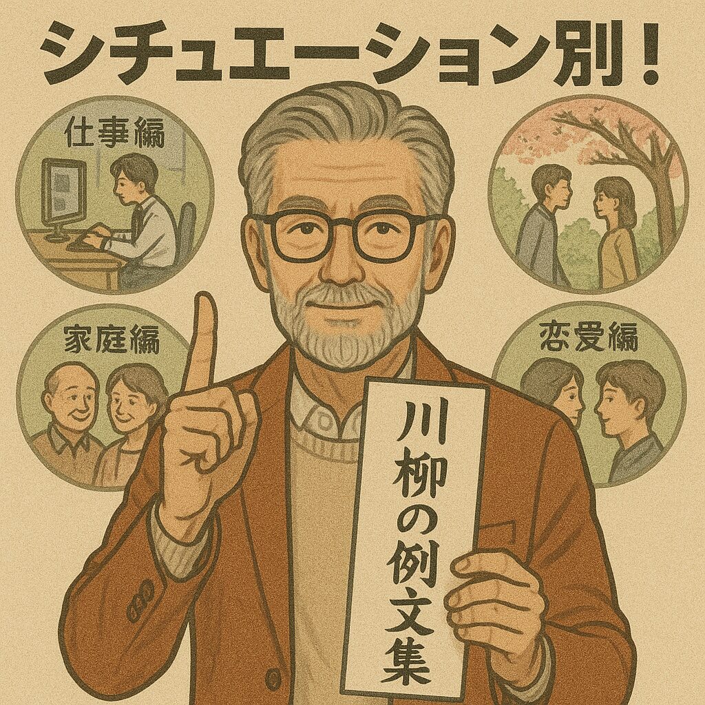 シチュエーション別!川柳の例文集