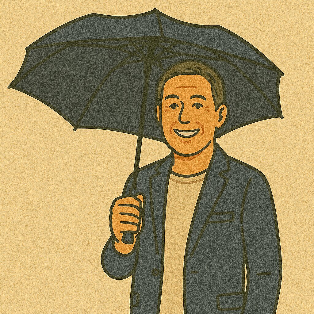 恥ずかしくない!おすすめの男性用日傘