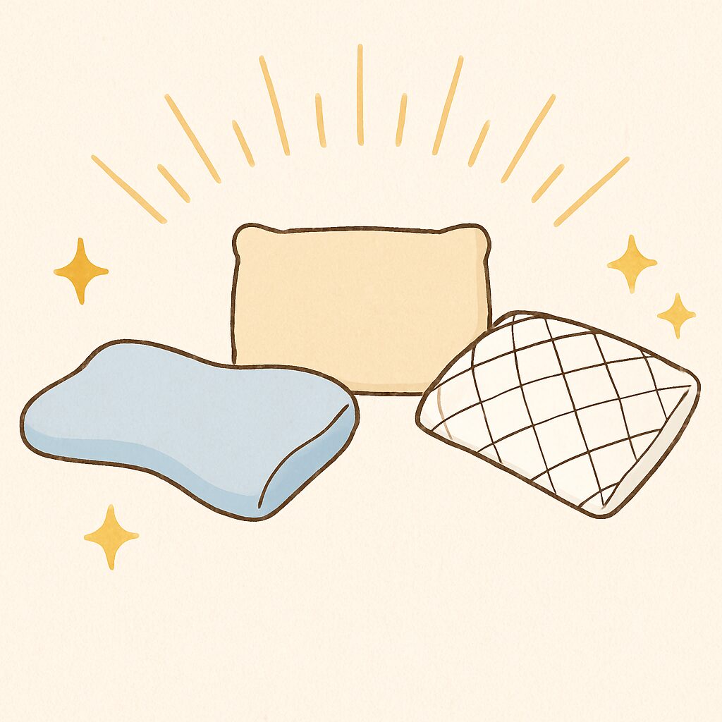 首こり・肩こりに効果あり!おすすめ枕【最新版】