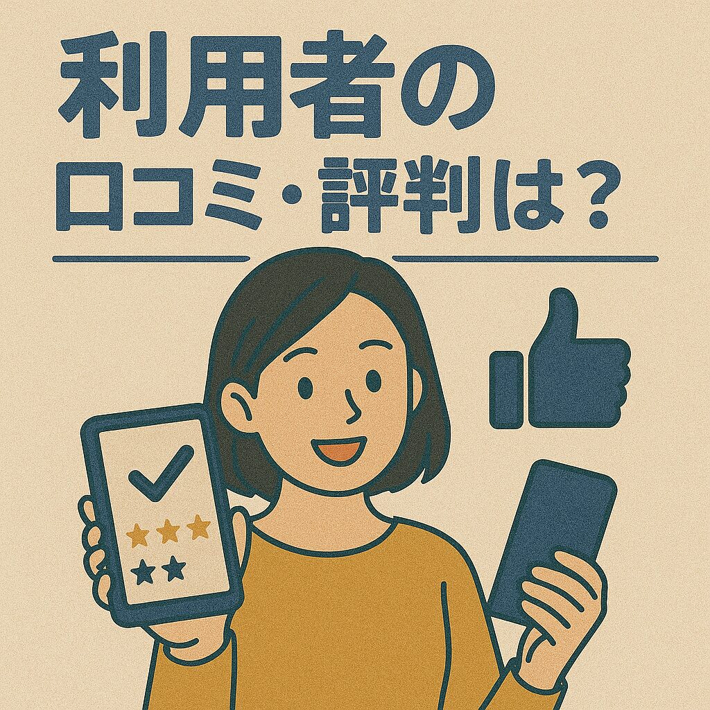 利用者の口コミ・評判は?