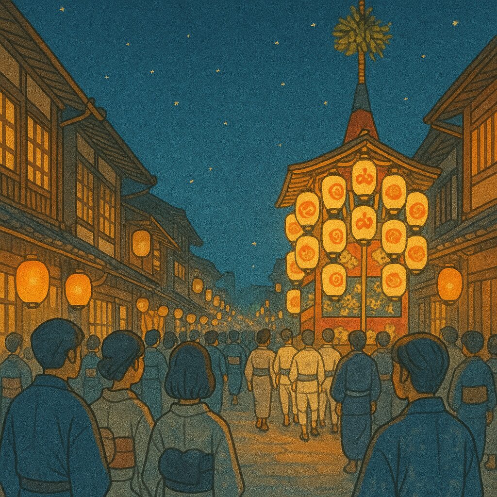 宵山(よいやま)|伝統と幻想が交差する夏の夜