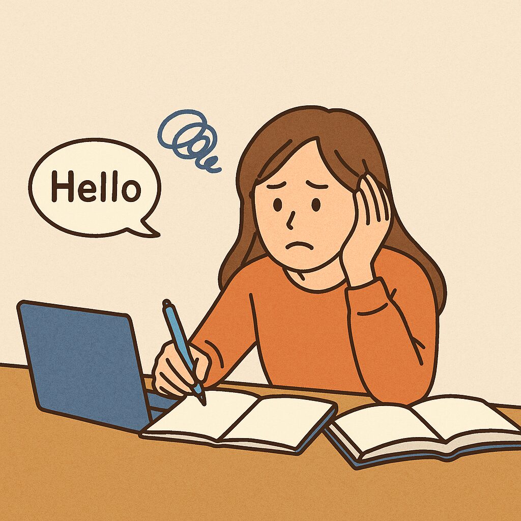 英会話の独学が厳しいと感じる理由とは?