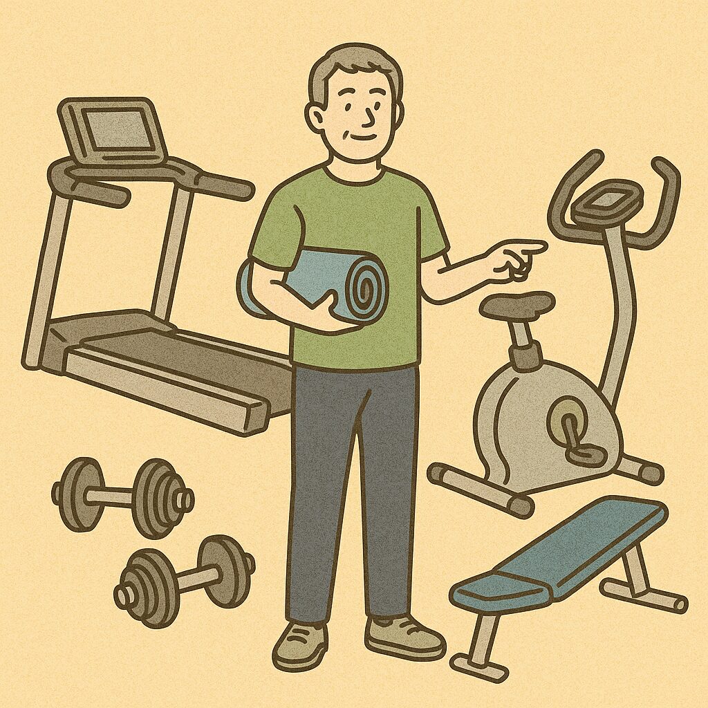 50代に最適なジム活用法や、無理なく続けられるダイエットプログラムを徹底解説