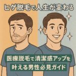 ヒゲ脱毛で人生が変わる？医療脱毛で清潔感アップを叶える男性必見ガイド