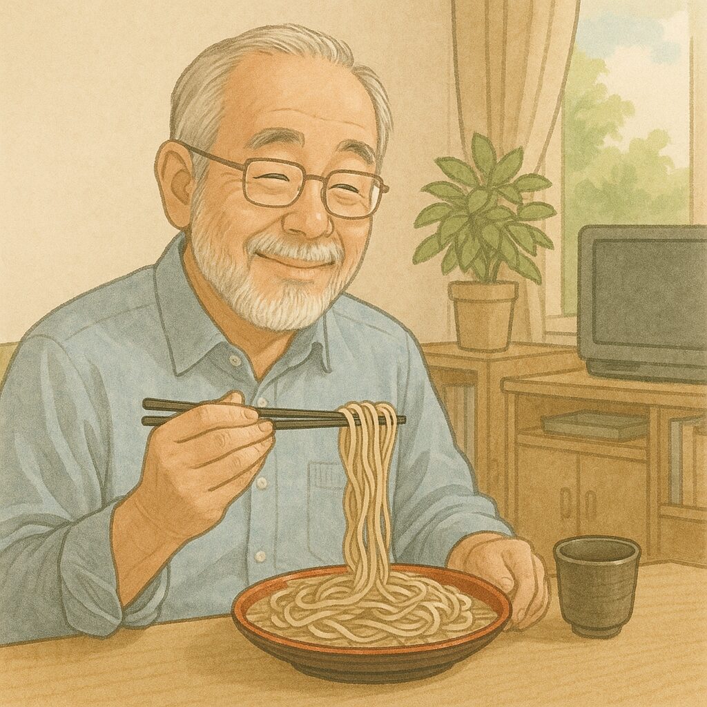乾麺蕎麦は“50代からの食習慣”にぴったり