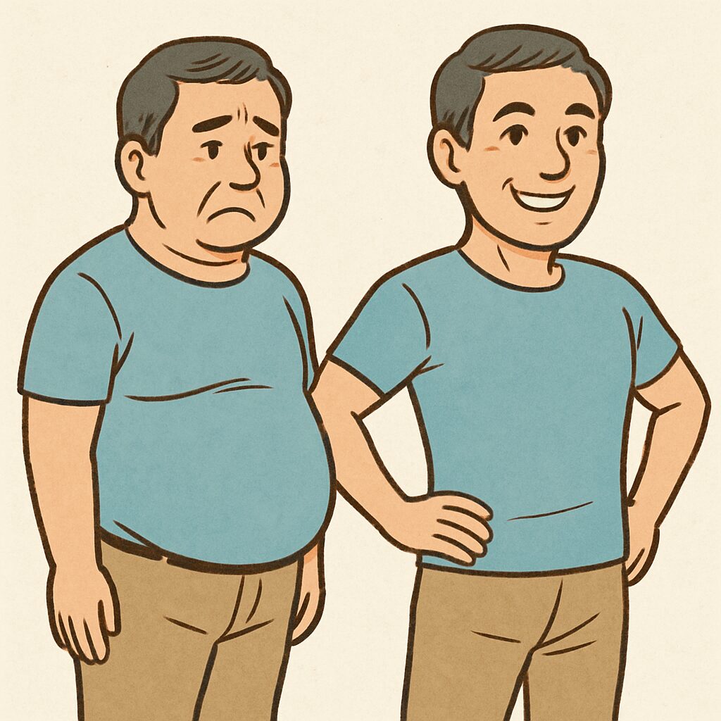 内臓脂肪は50代でもしっかり減らせる!