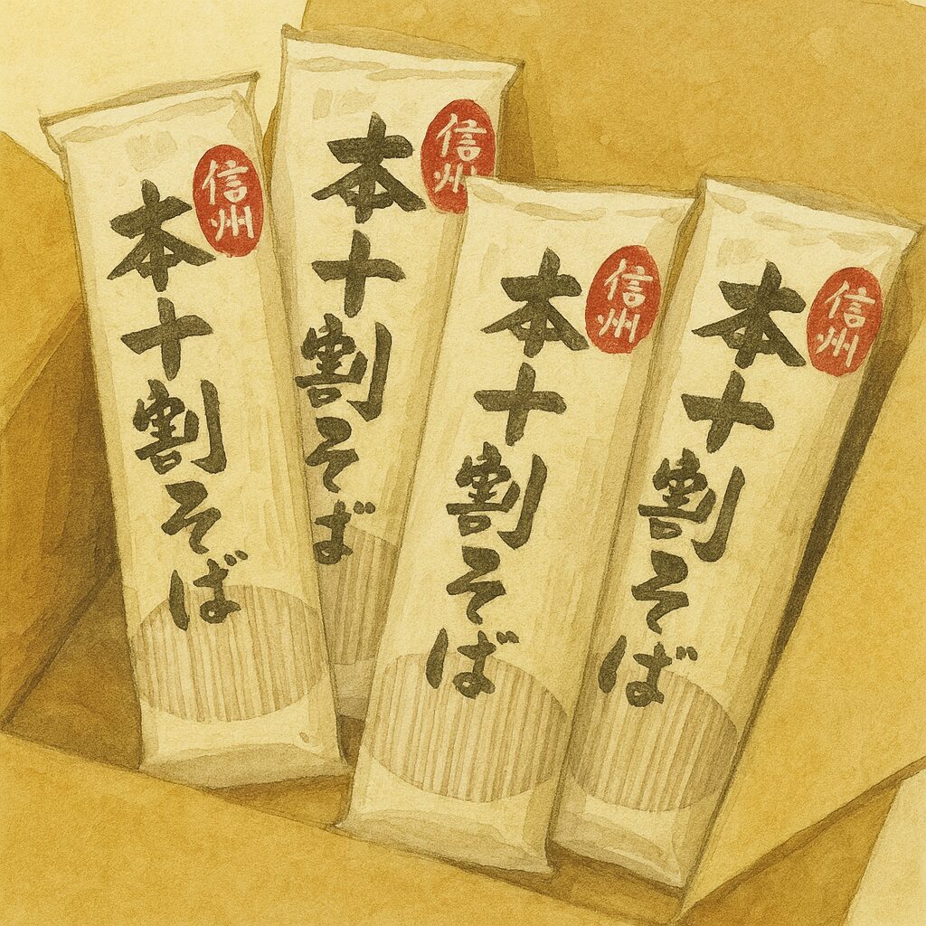 信州本十割そば|国内製造そば粉100%で香りとコシが段違い!