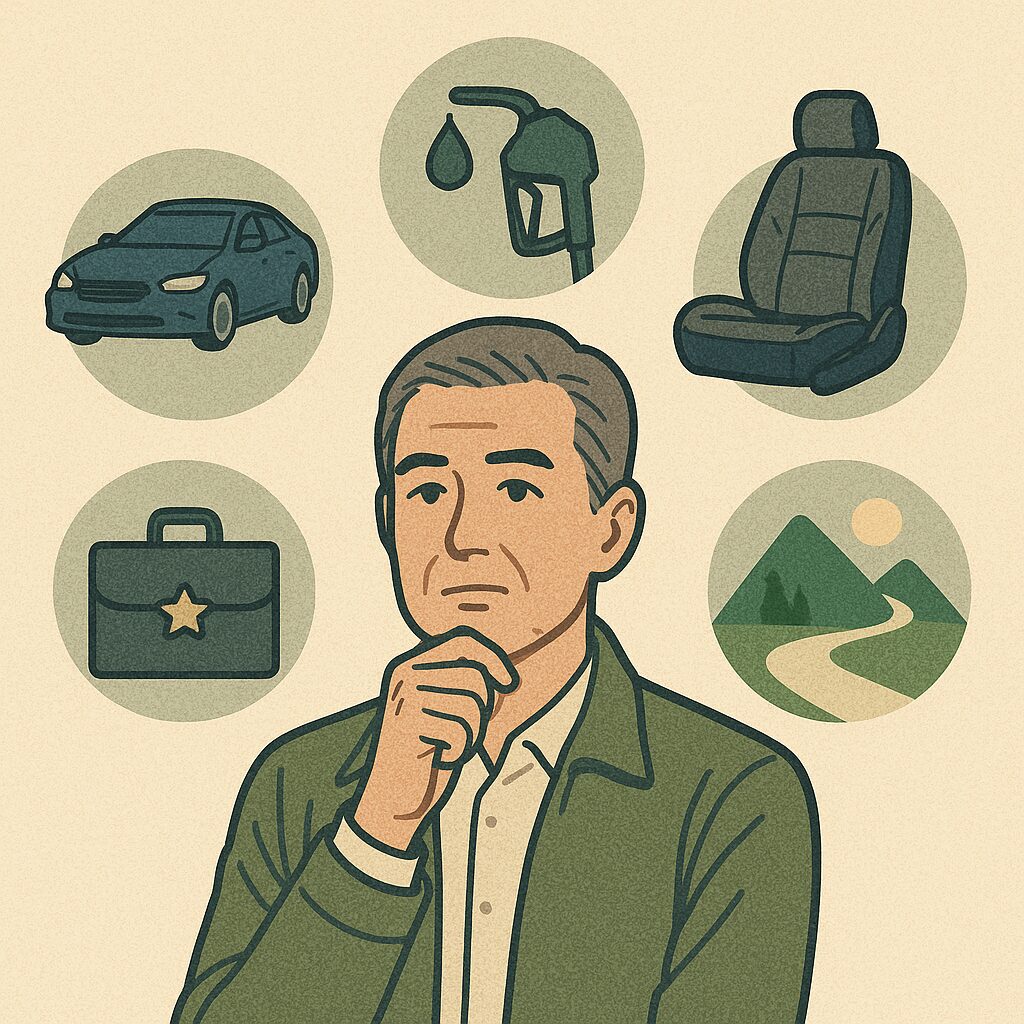 50代男性が車選びで重視する5つのポイントとは？