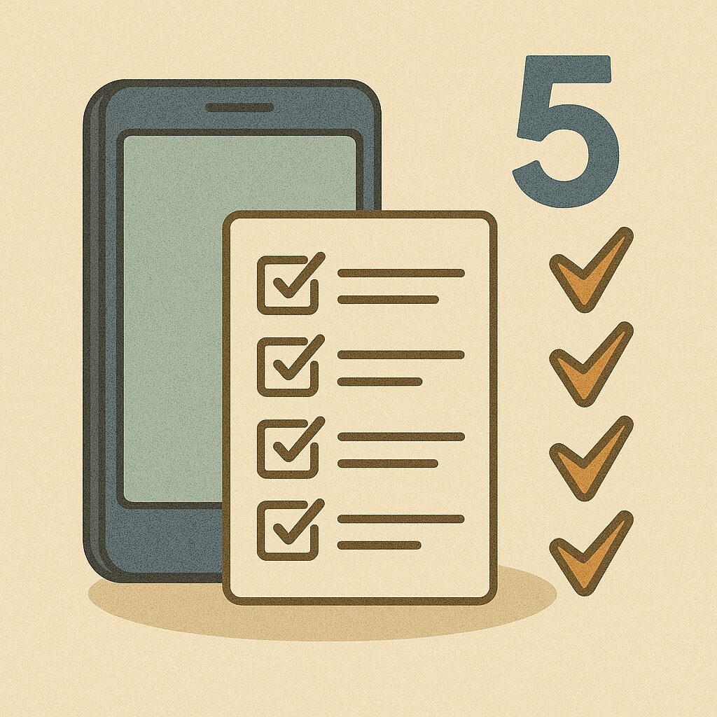 eSIMを選ぶときの5つのチェックポイント