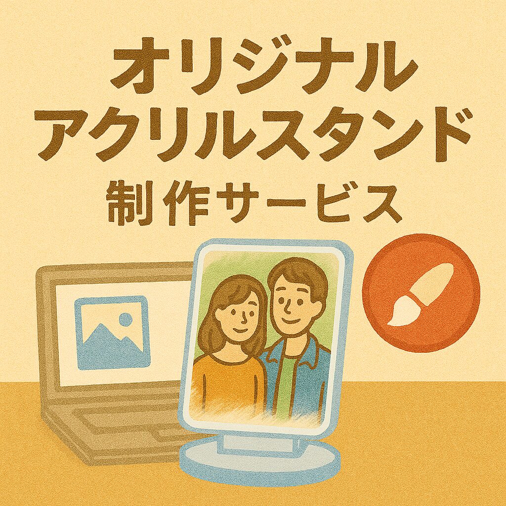オリジナルアクリルスタンド制作サービス