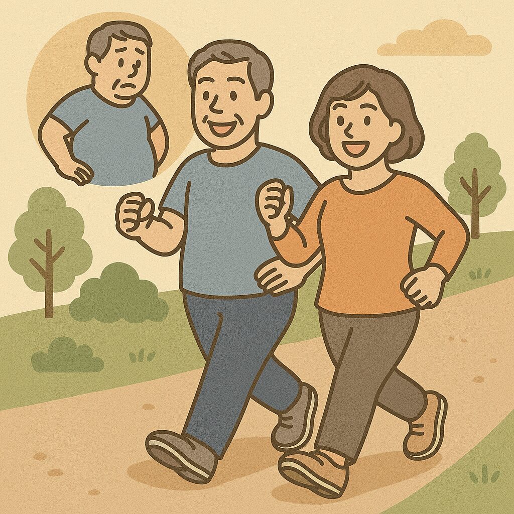 50代からでも間に合う内臓脂肪の減らし方