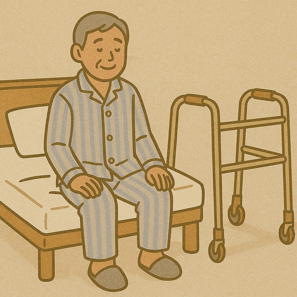 男性用介護パジャマは「快適な暮らし」を支える一着