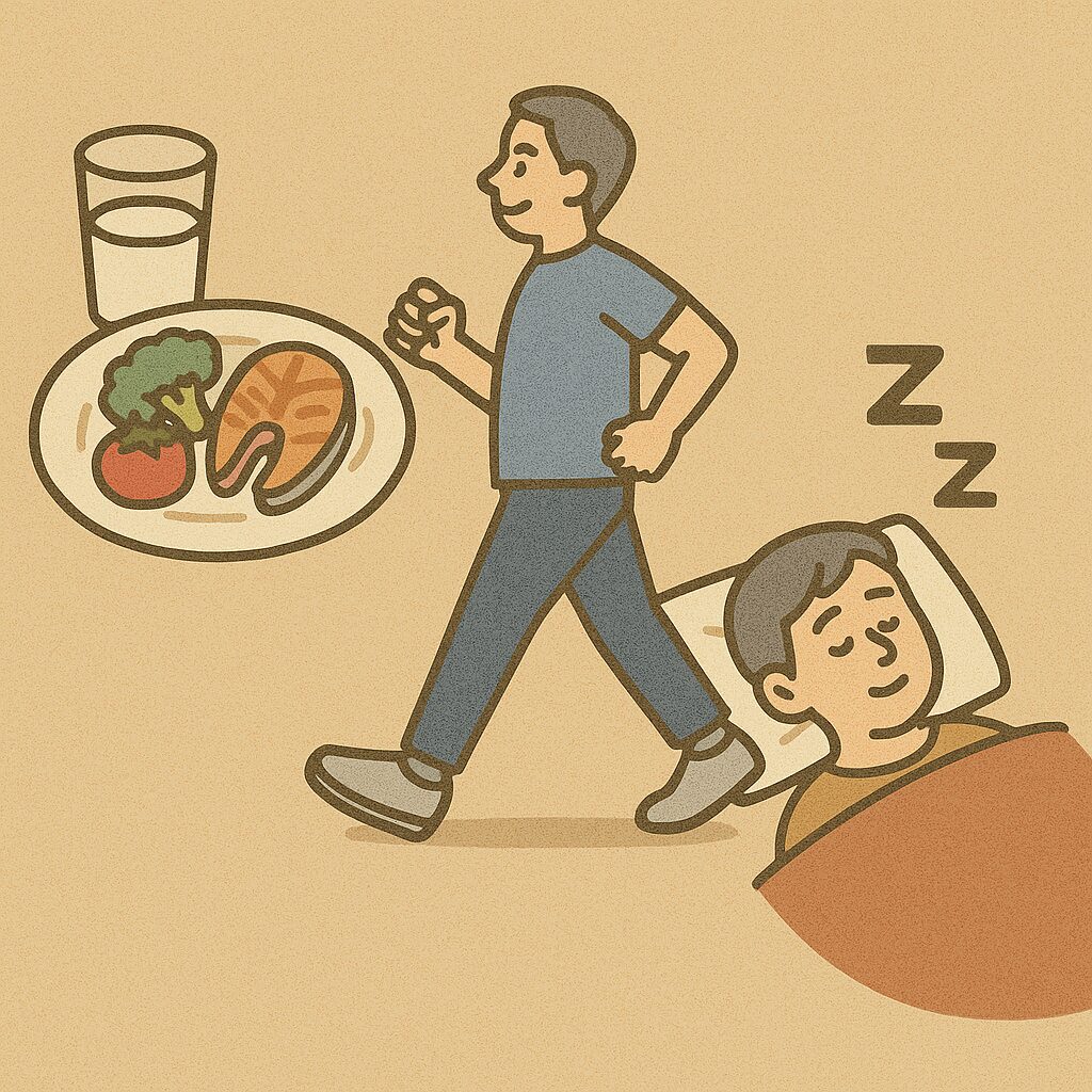 食事・運動・睡眠の3つの基本