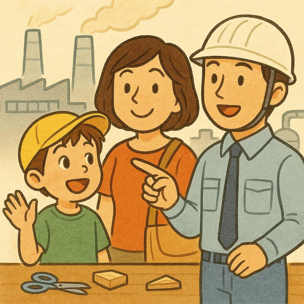 親子で楽しむ!工場見学&体験ツアー