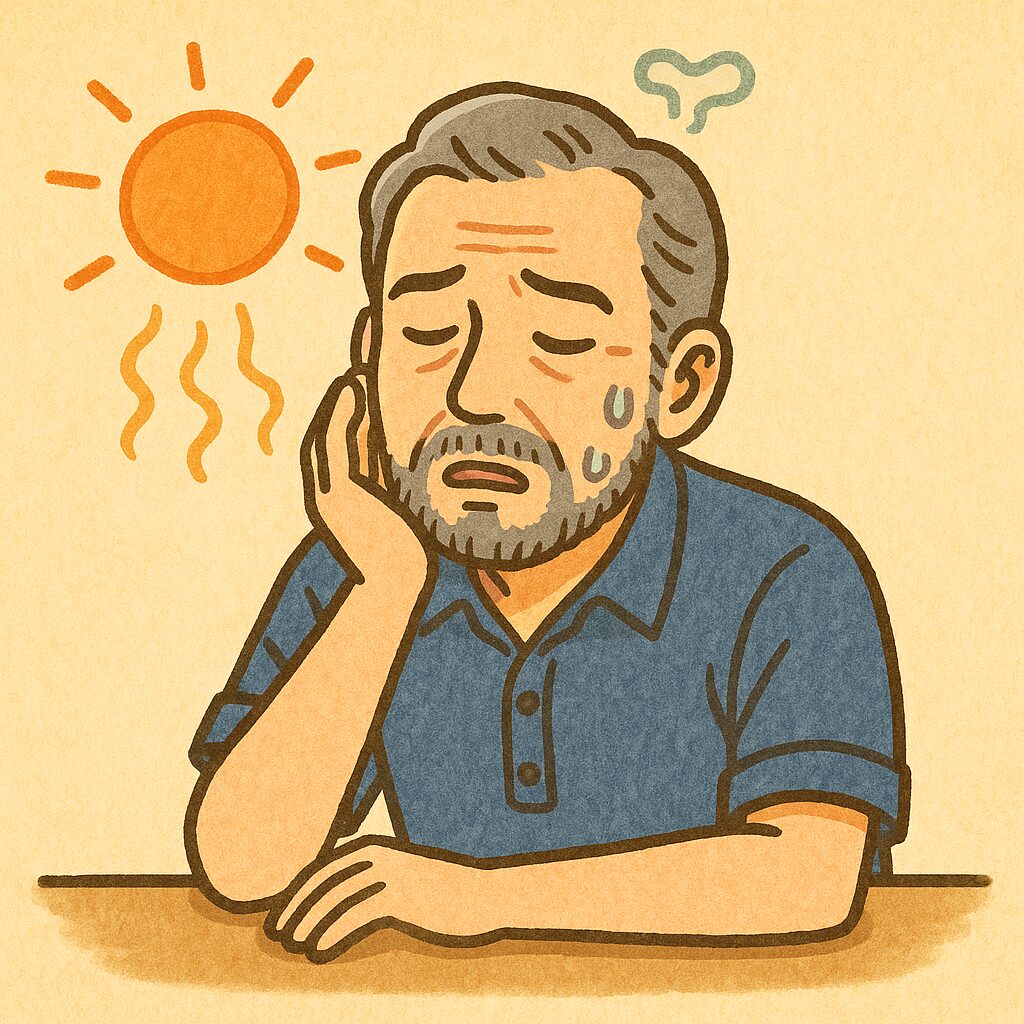 夏の暑さで「体がだるい」「やる気が出ない」「食欲が落ちた」…そんな症状に悩んでいませんか？