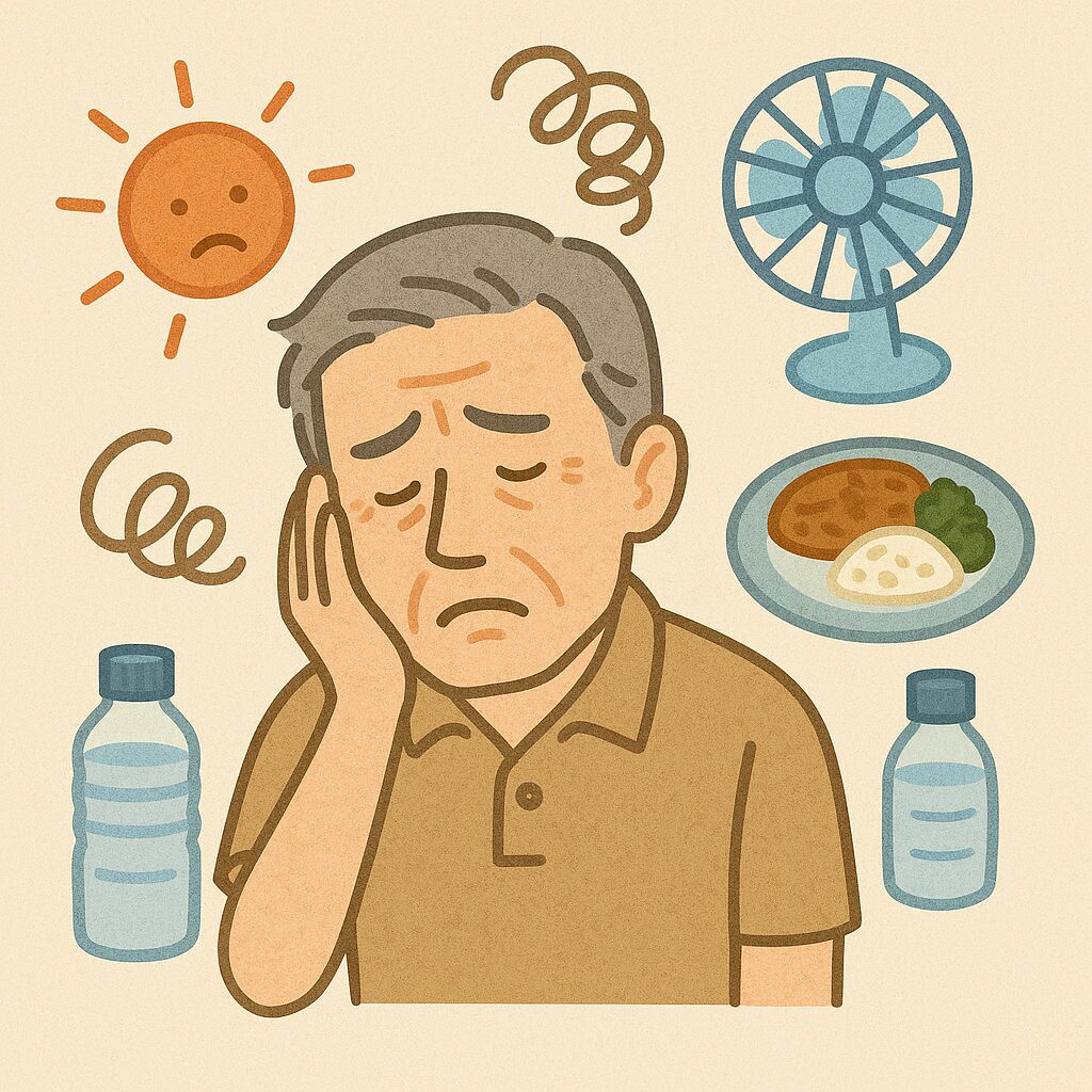 なぜ高齢者は夏バテしやすいのか？