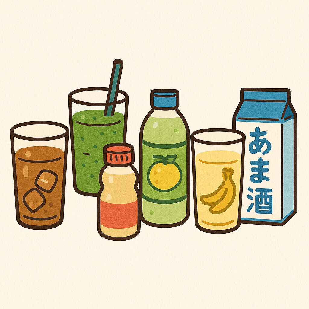 夏バテに効くおすすめ飲み物7選【実用重視】