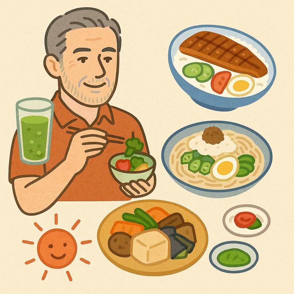高齢者の夏バテ対策は「食べ物選び」がカギ