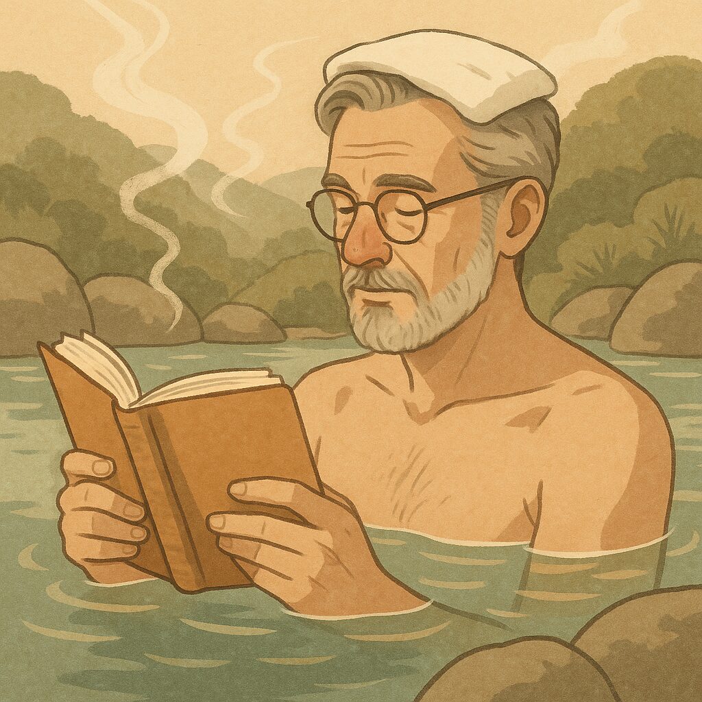 なぜ今、“読書×温泉旅”がイケおじに刺さるのか?