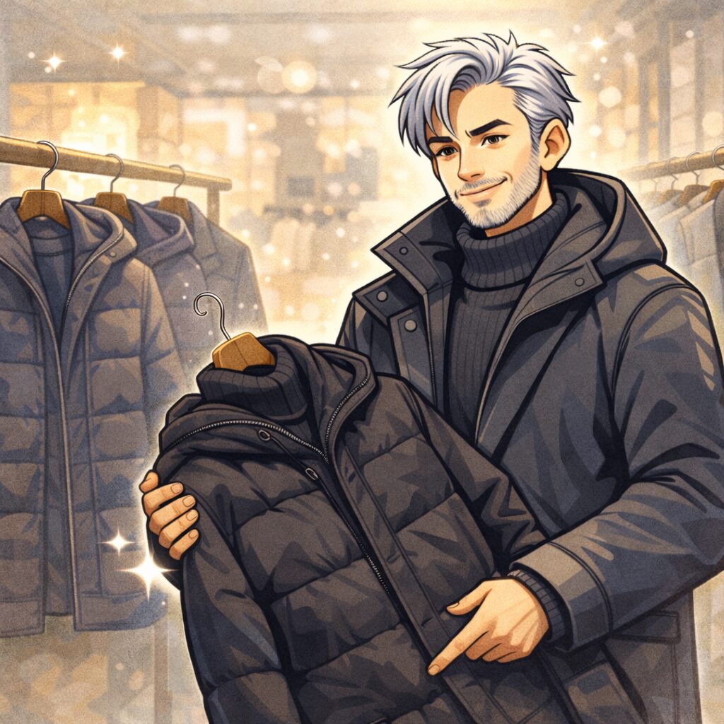 ダウンジャケット・コートで完成する「本物のイケおじ」