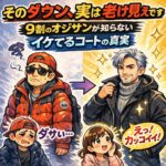 そのダウン、実は老け見えです｜9割のオジサンが知らないイケてるコートの真実