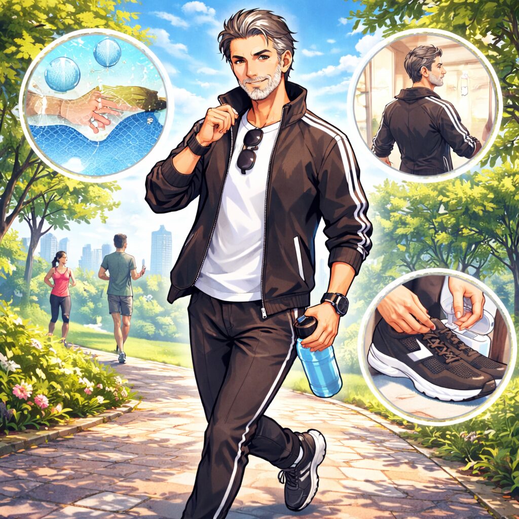 スポーツウェアがイケおじに似合う理由