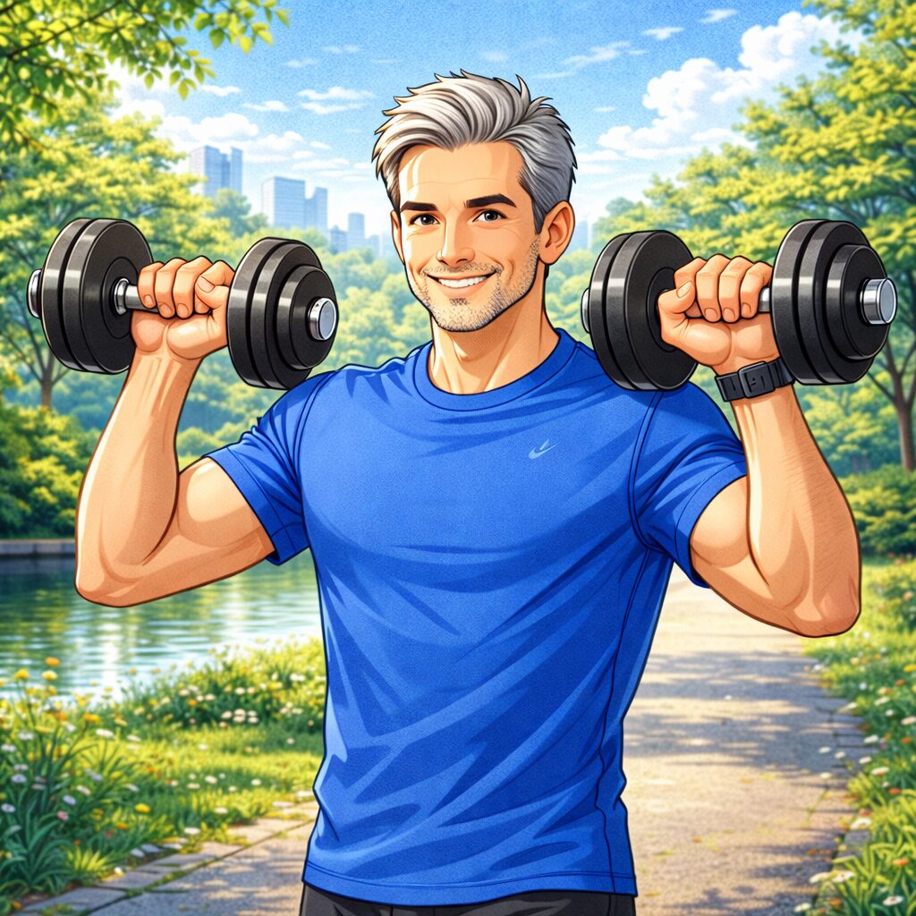 イケおじ運動④ 軽い筋トレ【見た目を変える】