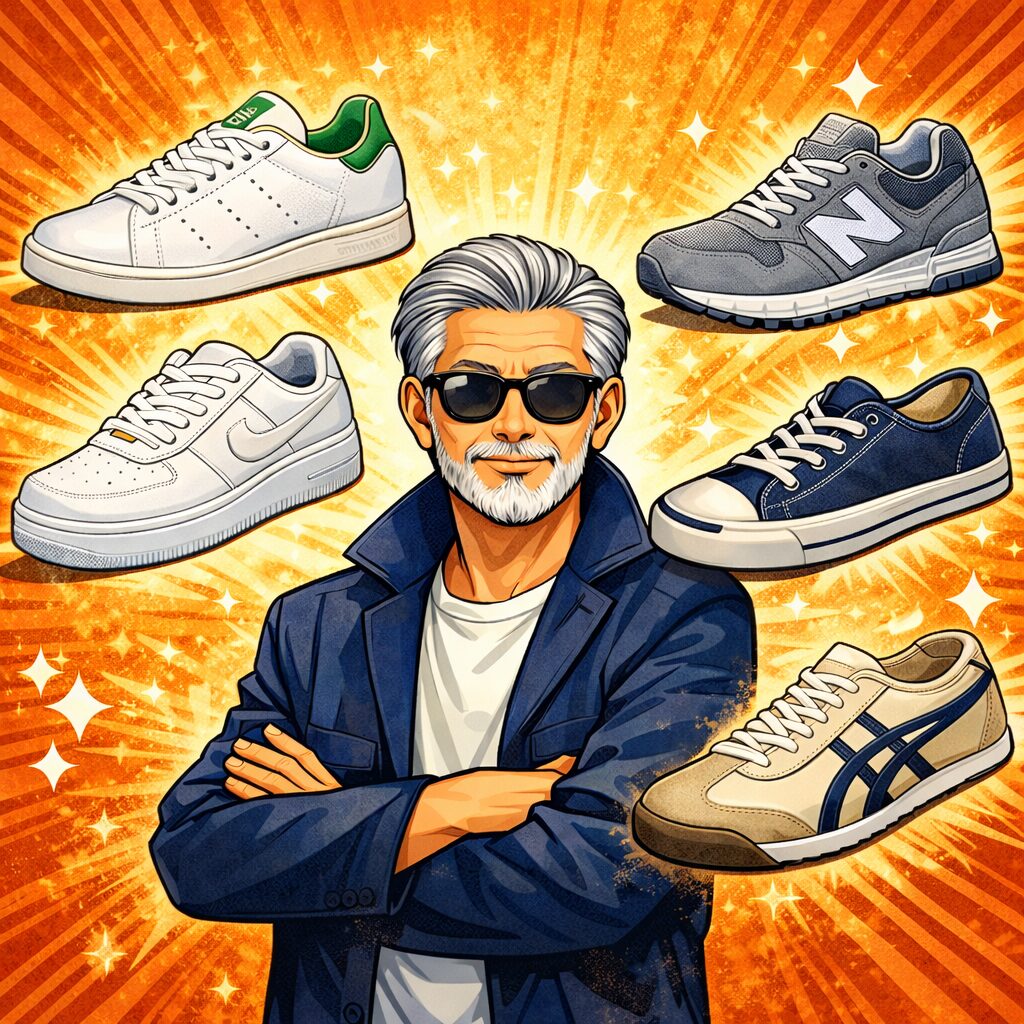 イケおじが選ぶべきスニーカー5選！