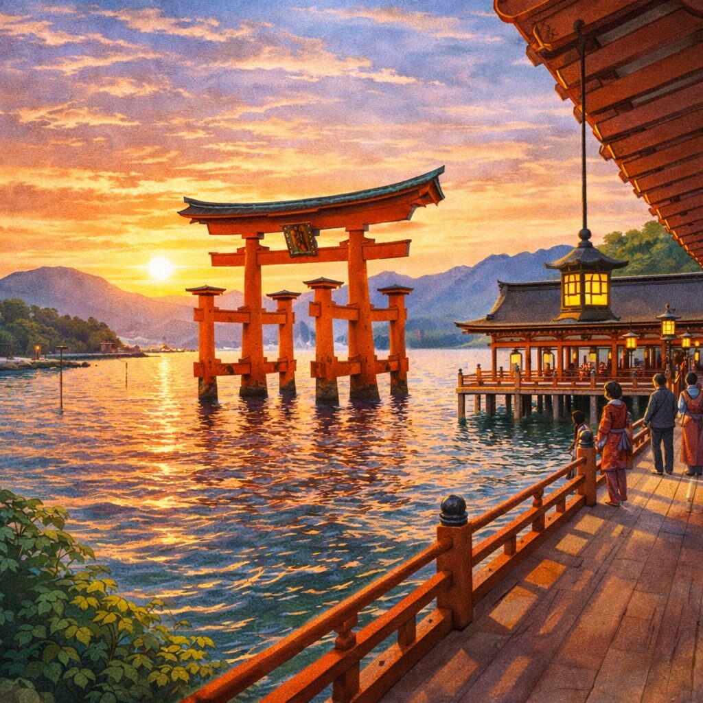 世界文化遺産「厳島神社」