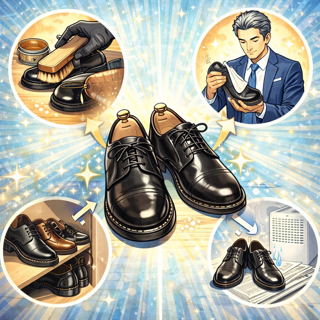 通勤用シューズを長持ちさせる方法