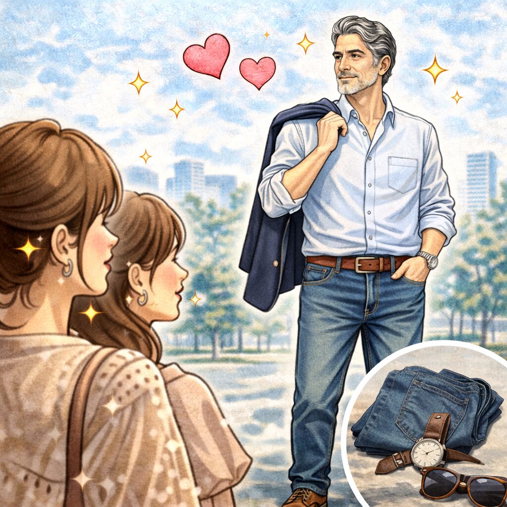 女性から見た「カッコいい50代ジーンズ」とは？